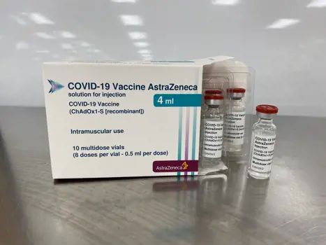 Oxford AstraZeneca COVID-19 vaccine.